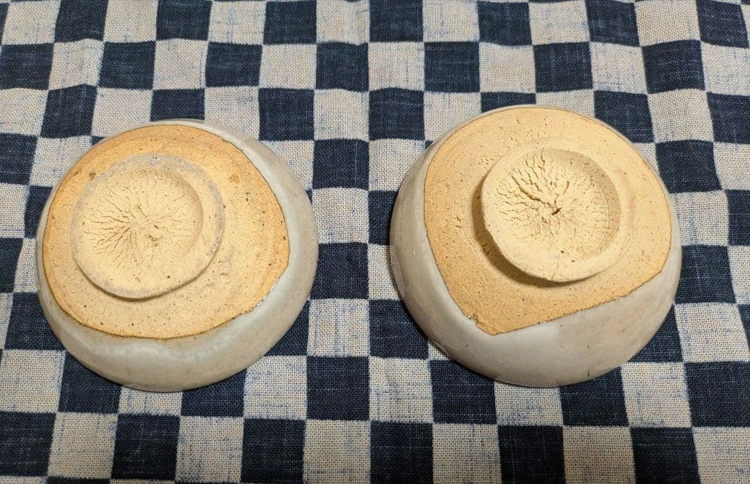 田中佐次郎 唐津焼 小皿 2枚セット