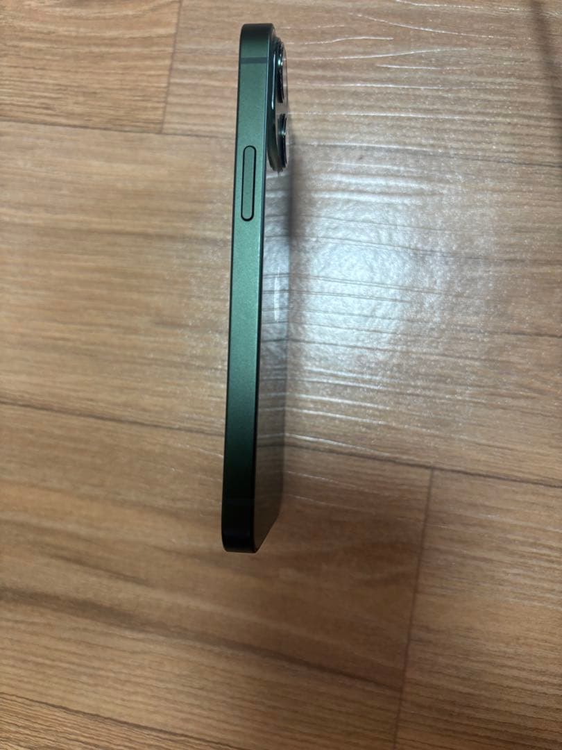 値下げ 【箱有】iPhone13 mini ダークグリーン 本体