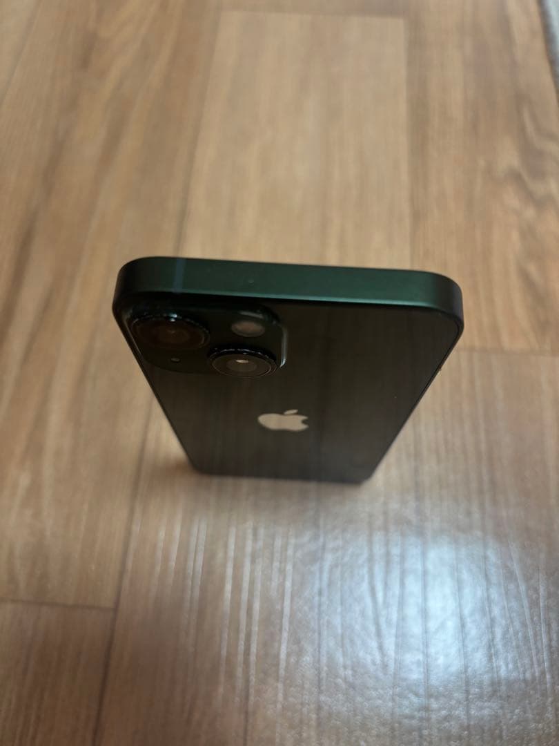 値下げ 【箱有】iPhone13 mini ダークグリーン 本体