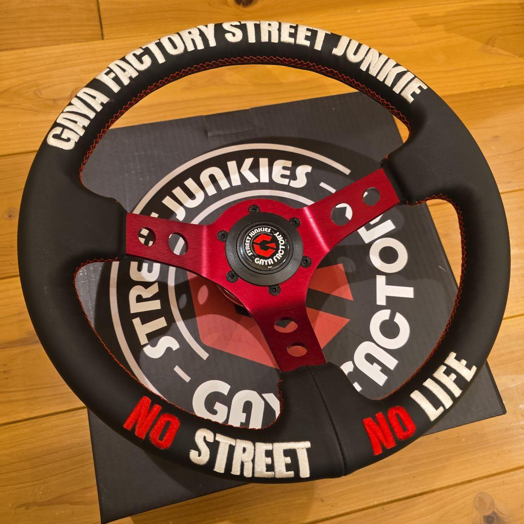 ガヤファクトリー ステアリングホイール　ハンコン