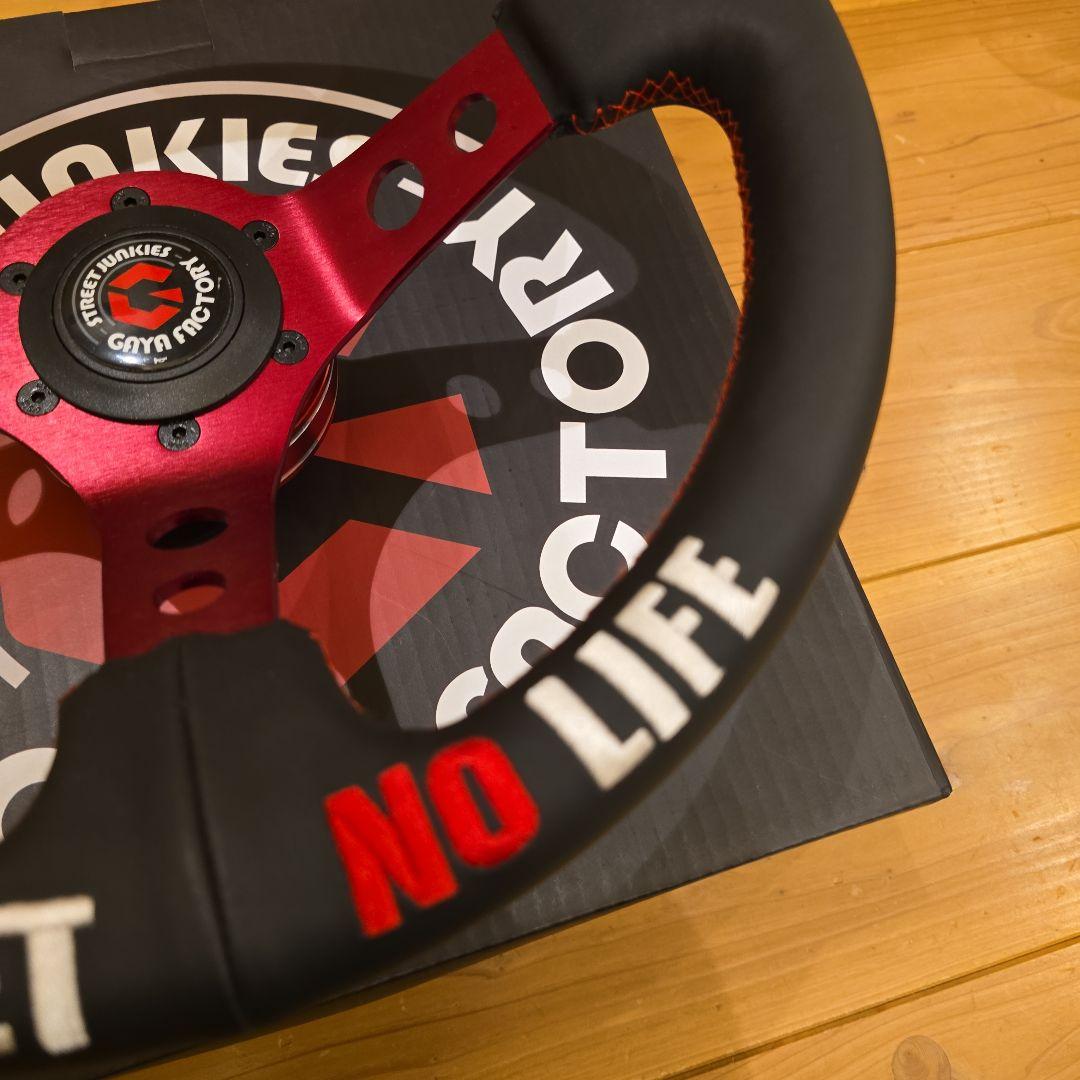 ガヤファクトリー ステアリングホイール　ハンコン