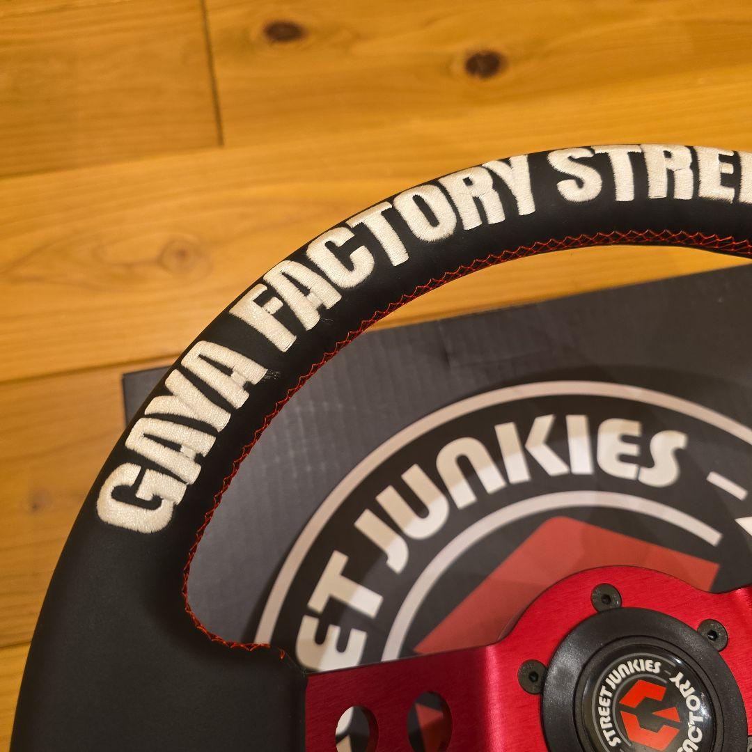 ガヤファクトリー ステアリングホイール　ハンコン