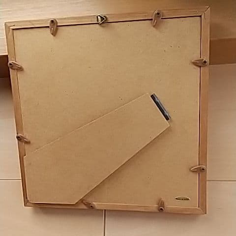 ホテルミラコスタの額にはいった飾りもの