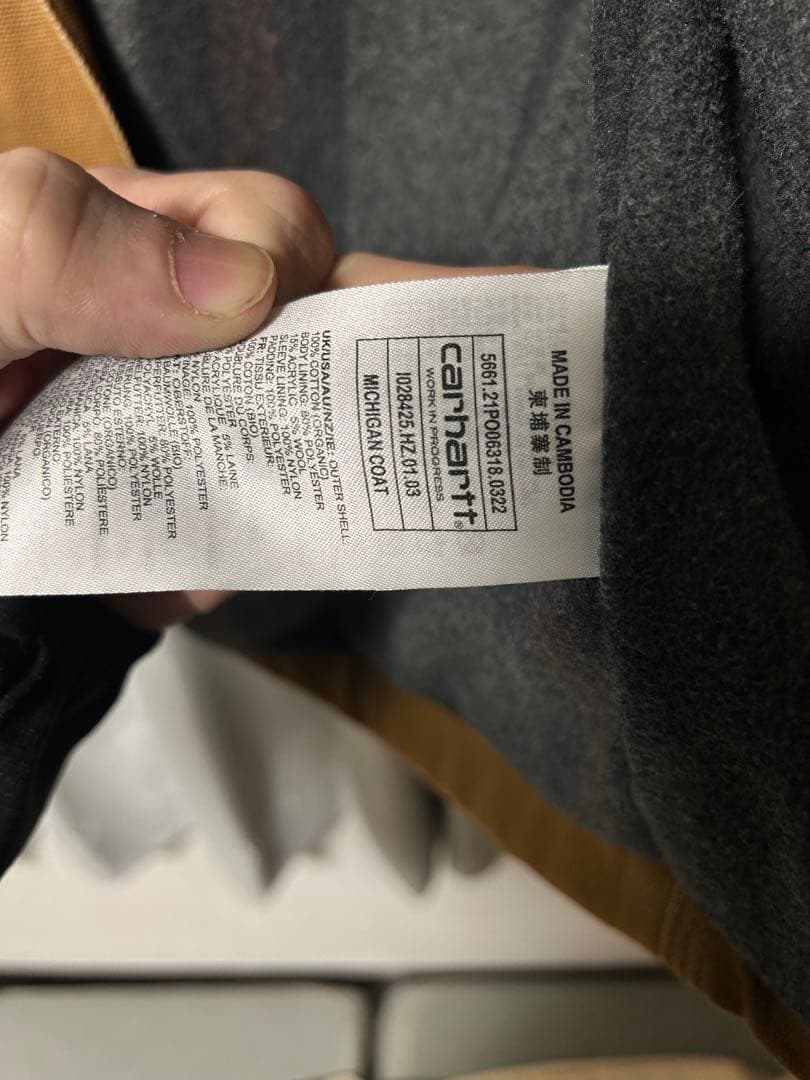 ジャケット・アウター carhartt WIP michigan coat