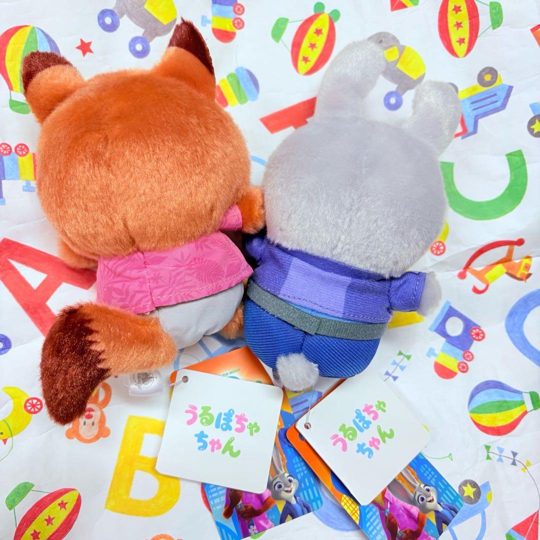 ズートピア2 うるぽちゃちゃん ジュディ　ニック