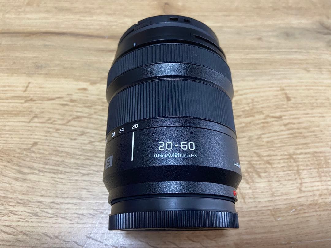 超美品lumix s 20-60mm レンズ 　ND.CPLフィルターセット