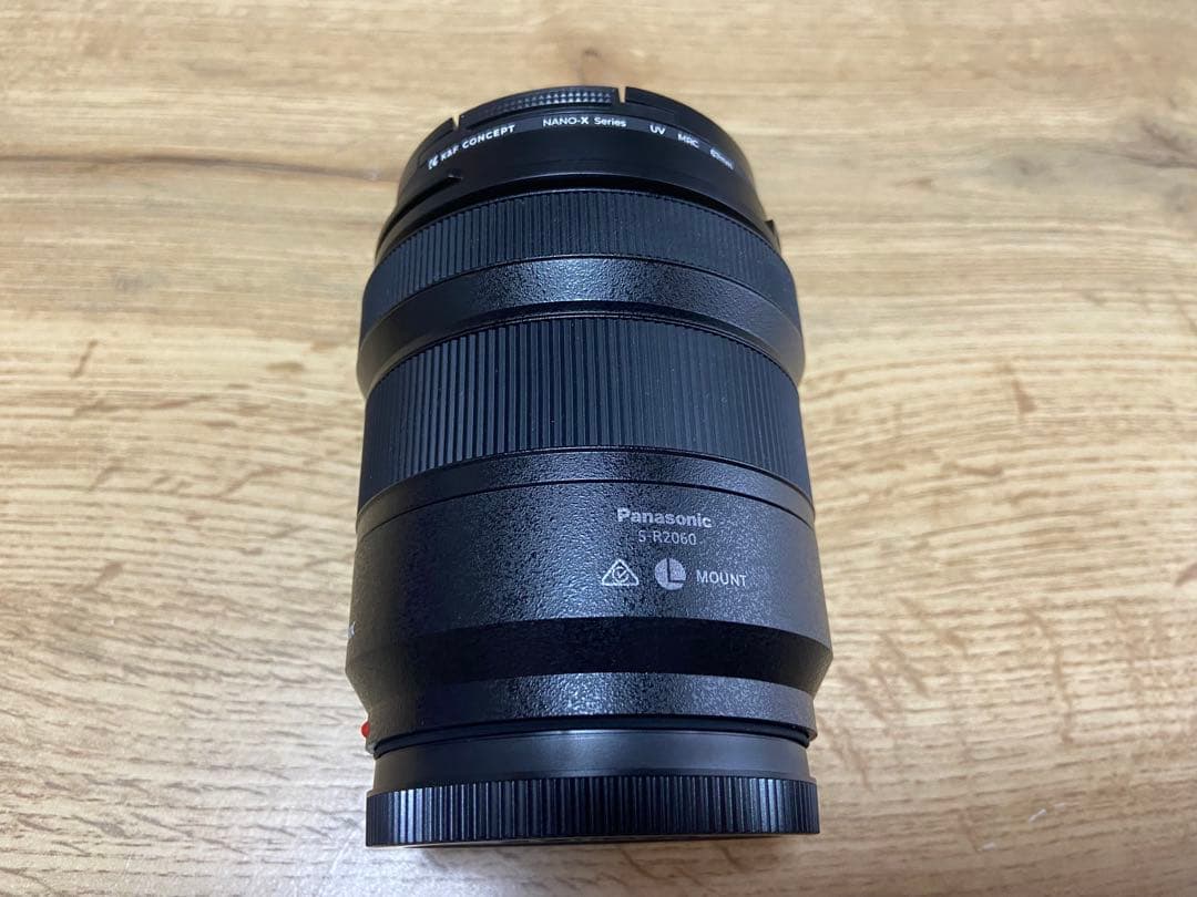 超美品lumix s 20-60mm レンズ 　ND.CPLフィルターセット