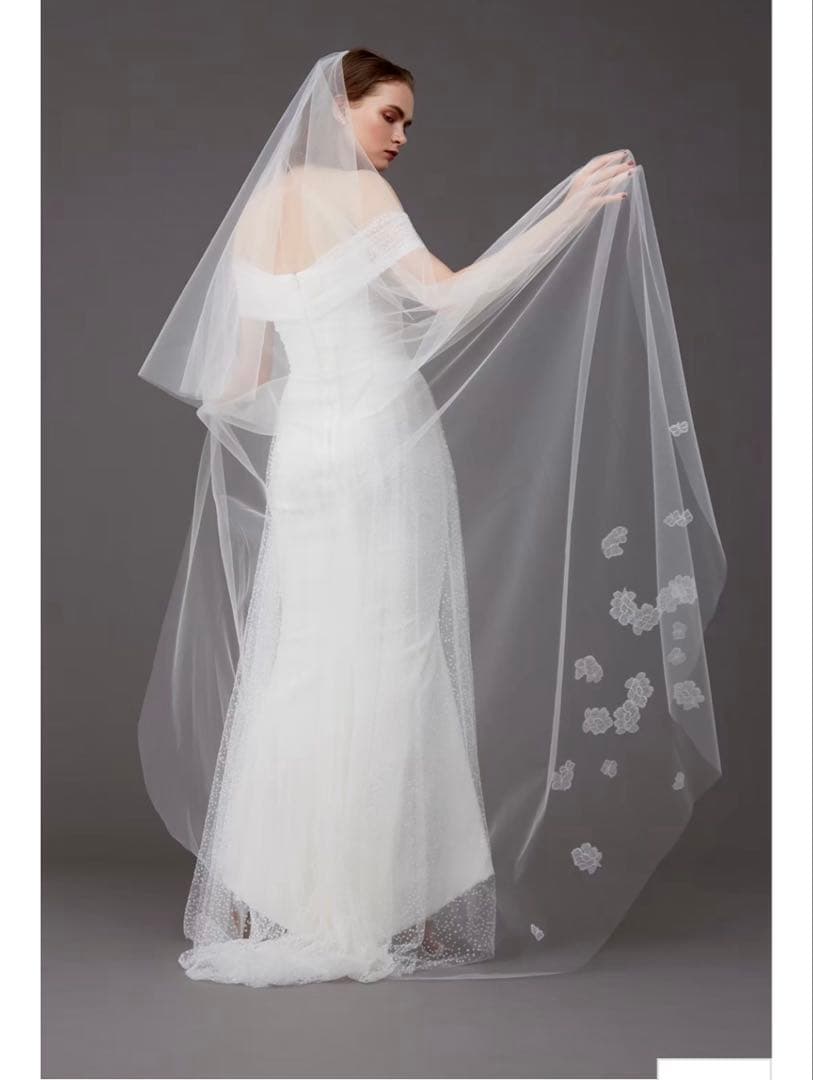 トリートドレッシング　ウェディングベール　80×250