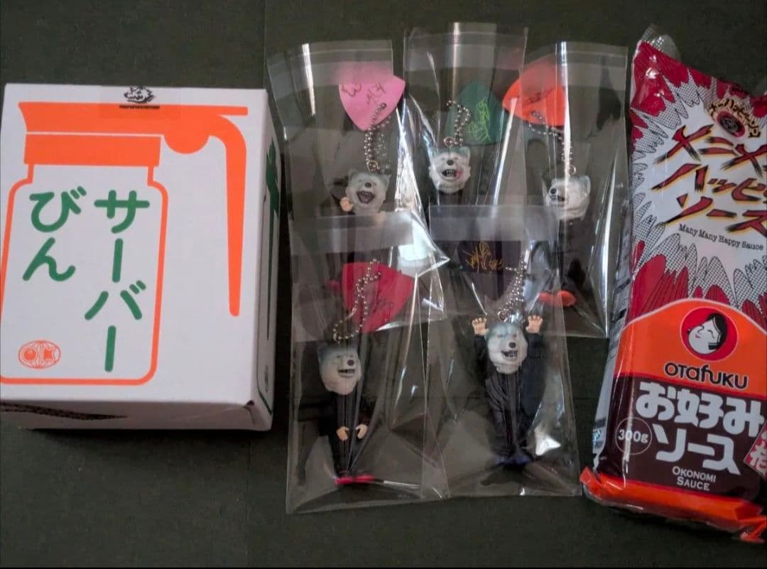 MAN WITH A MISSION 　サーバーびん ソース ガチャ　フィギュア