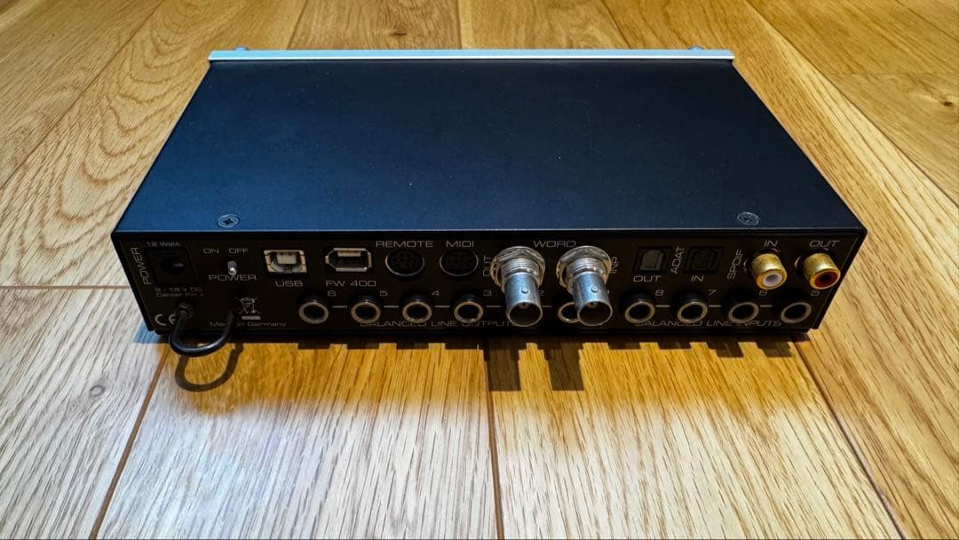 RME Fireface UCX オーディオインターフェイス 本体