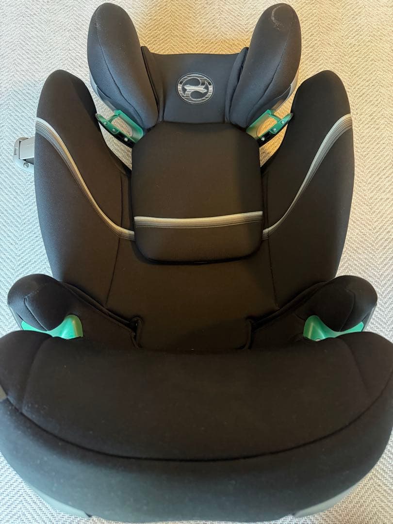 cybex Solution S-Fix ブラック 保護マット付き