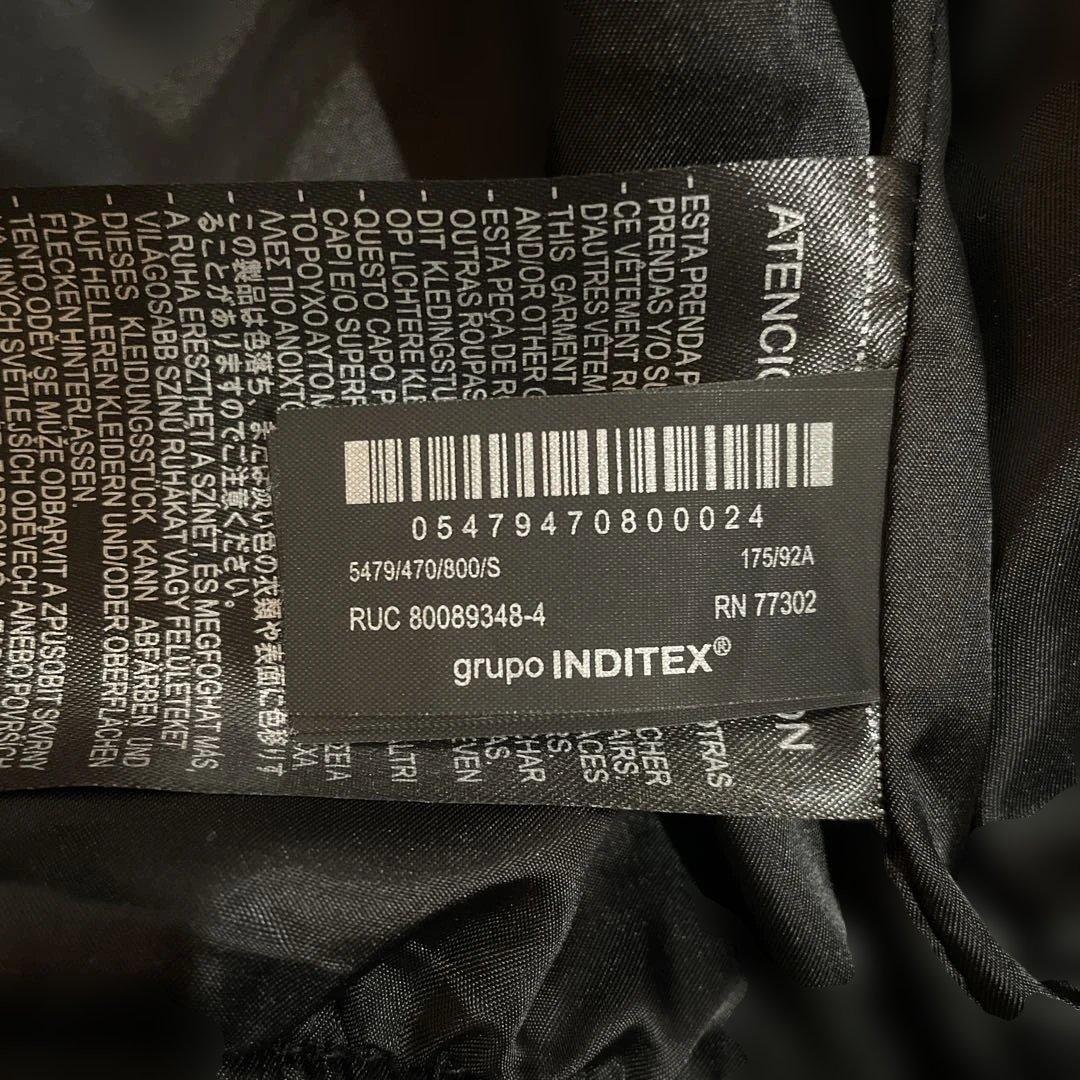 エンボス　レザージャケット ZARA 本革　羊革　短丈