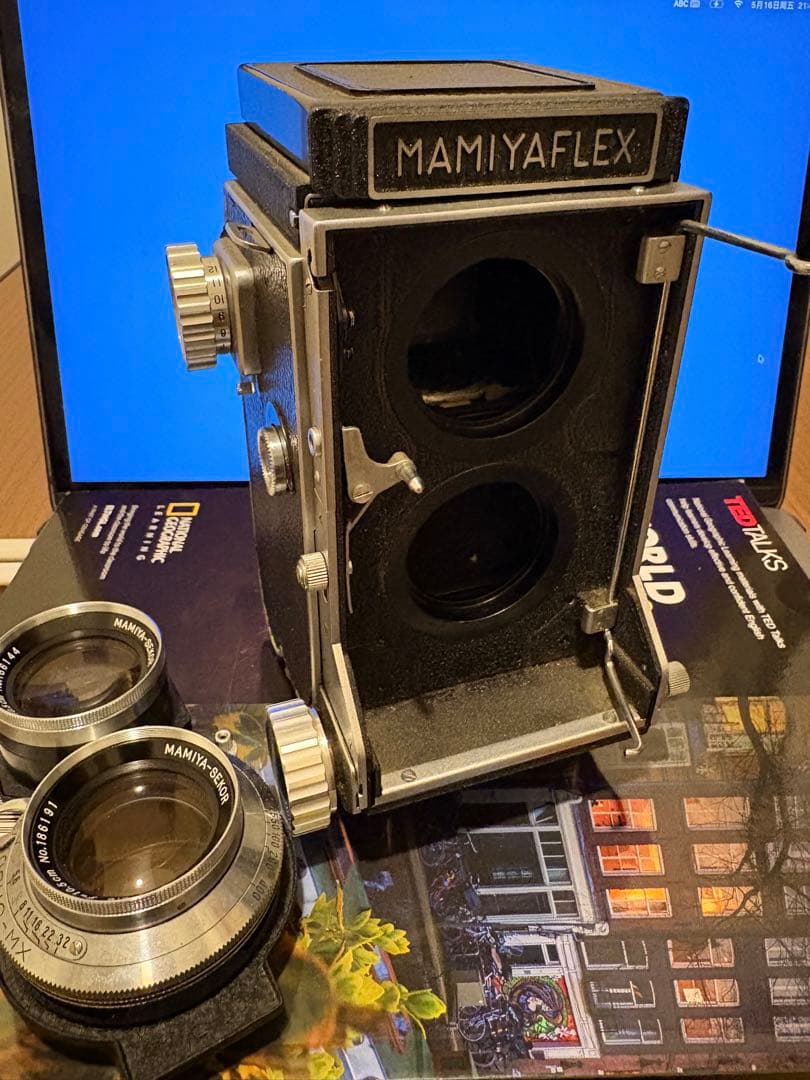 完動品美品 MAMIYAFLEX C1