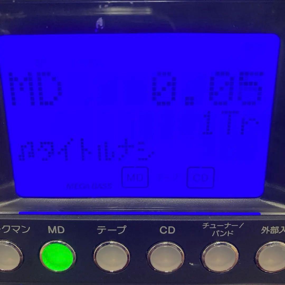 SONY MD搭載オールインワンコンポ CMT-M35WM B ブラック