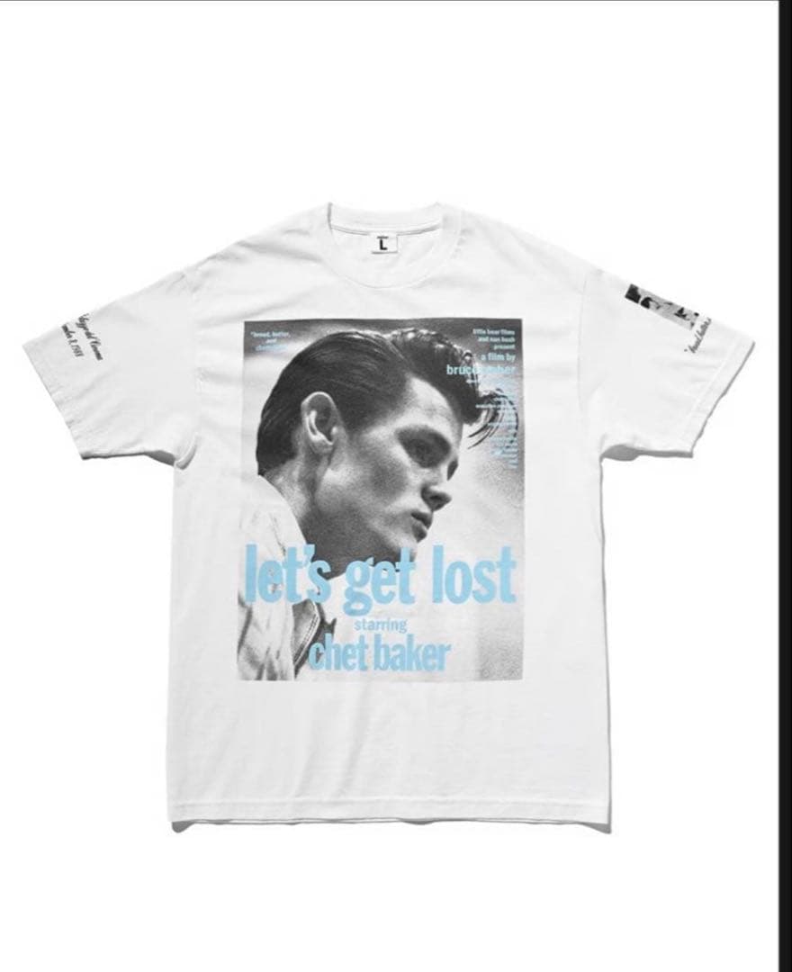 Chet Baker Let's Get Lost Tシャツ M ホワイト