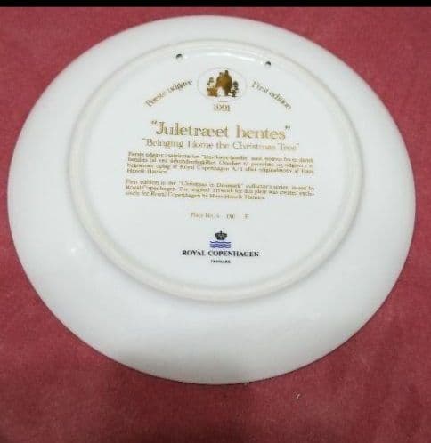 ロイヤルコペンハーゲン1991限定  
