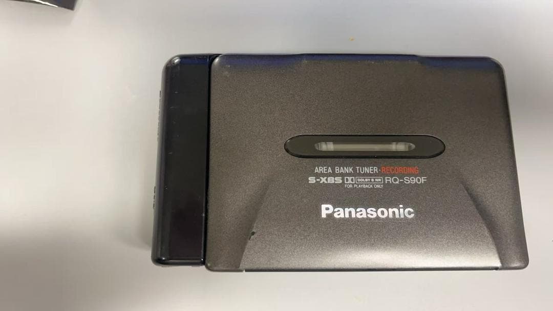 Panasonic RQ-S90F カセットプレーヤー ラジオ・録音機能付き