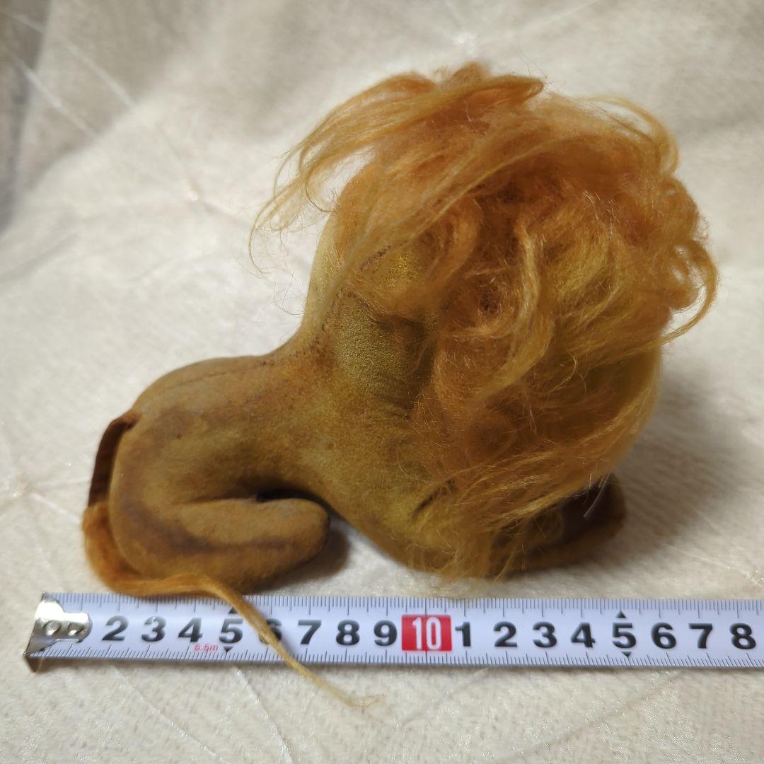 1951年 王子動物園 開園記念 ノベルティ おがくず人形 ライオン