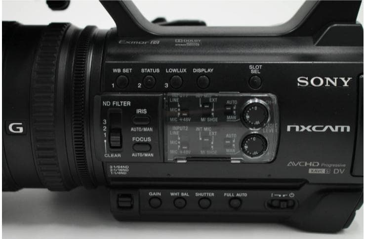 SONY NXCAM ビデオカメラ 本体 NX-100 元箱付き