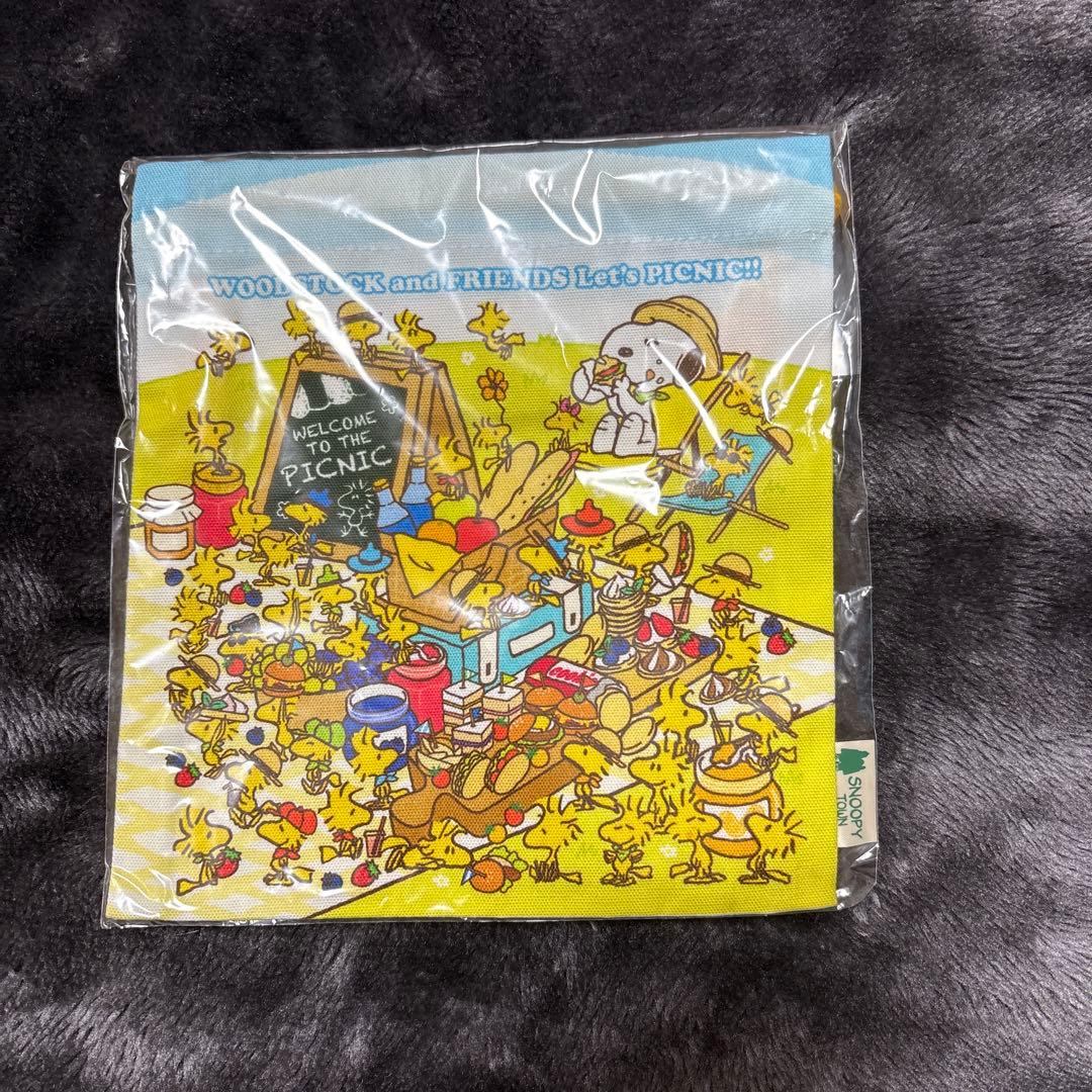 スヌーピー ウッドストック 巾着 3点セット