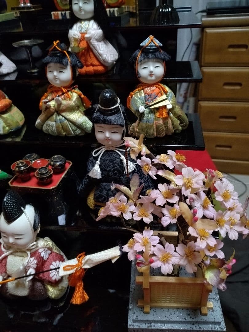 少し大きめミニ雛人形