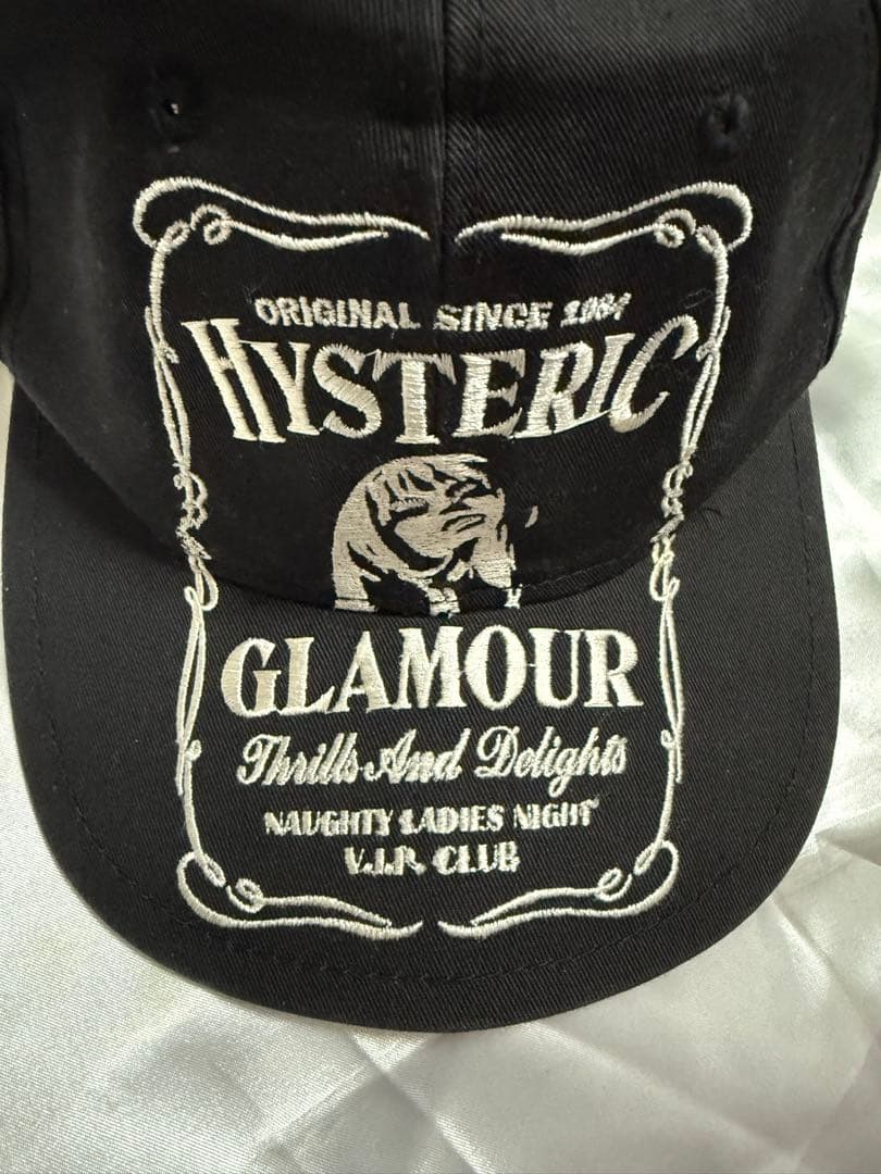 値下げ不可HYSTERIC GLAMOUR ブラックキャップ