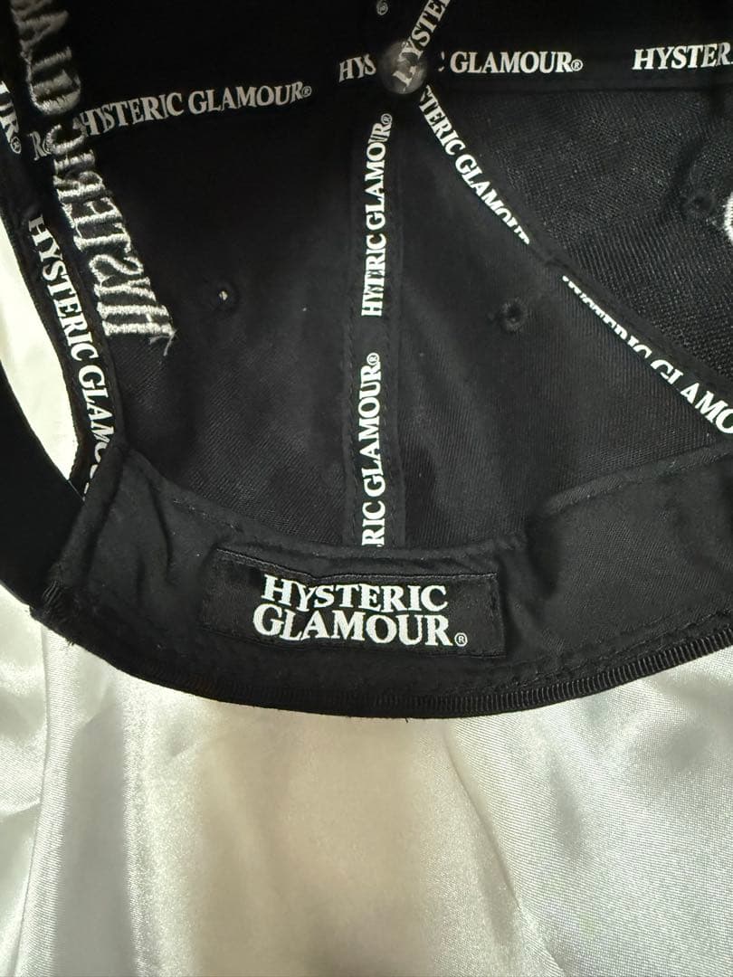 値下げ不可HYSTERIC GLAMOUR ブラックキャップ