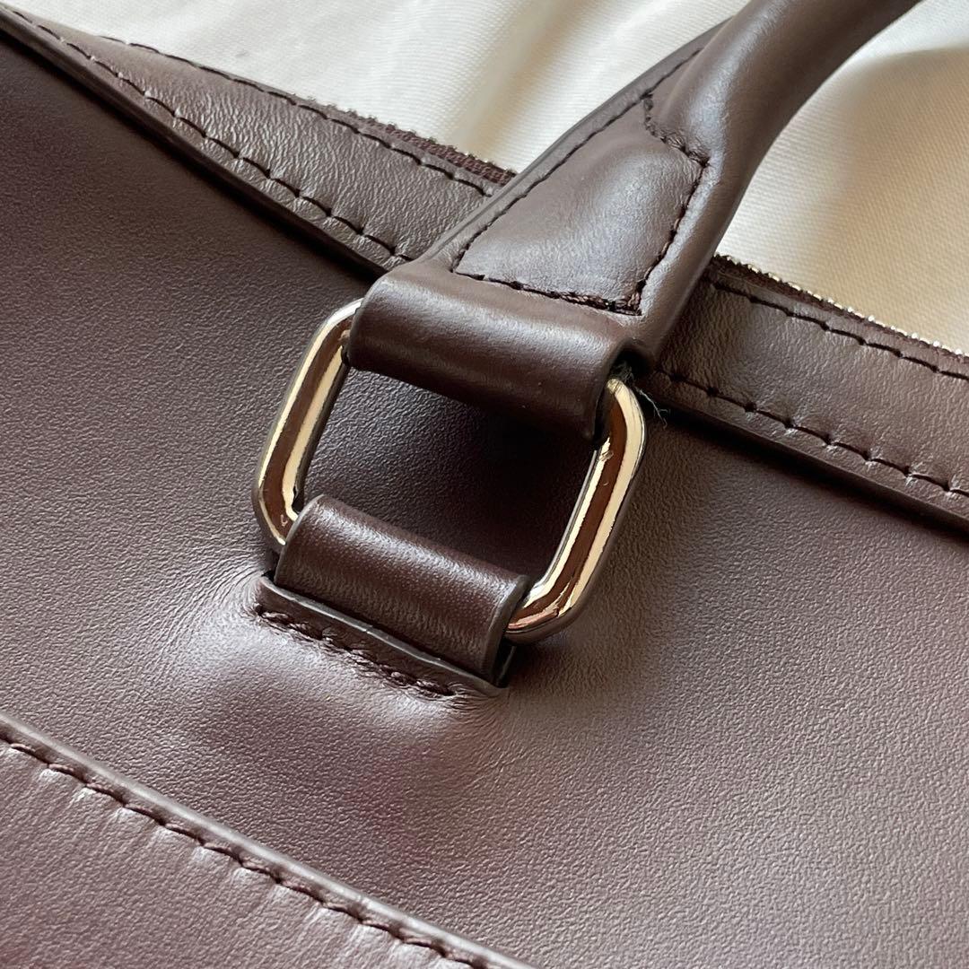 新品　Brooks Brothers ブリーフケース　ツイード　レザー