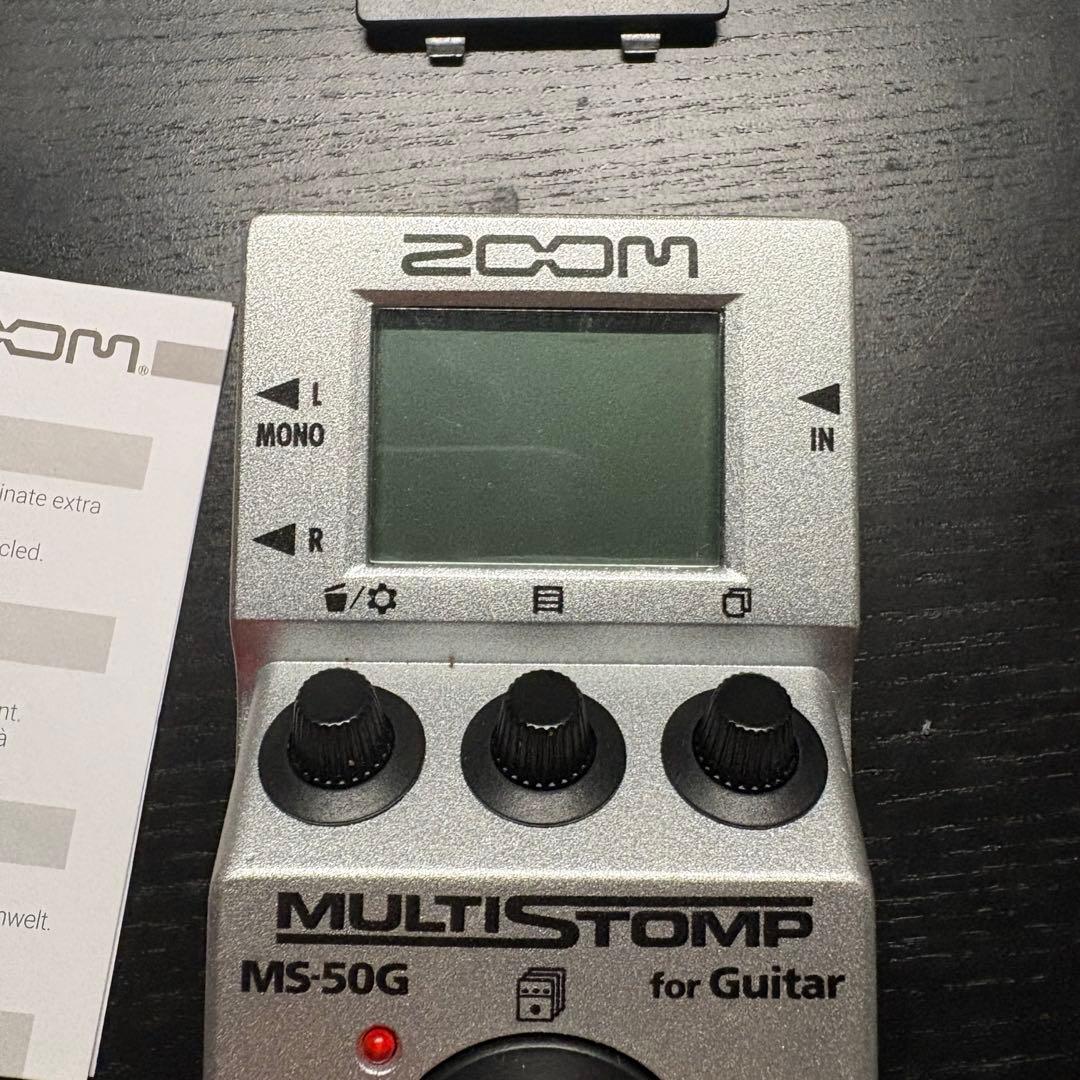 【美品】 ZOOM MULTISTOMP MS50G