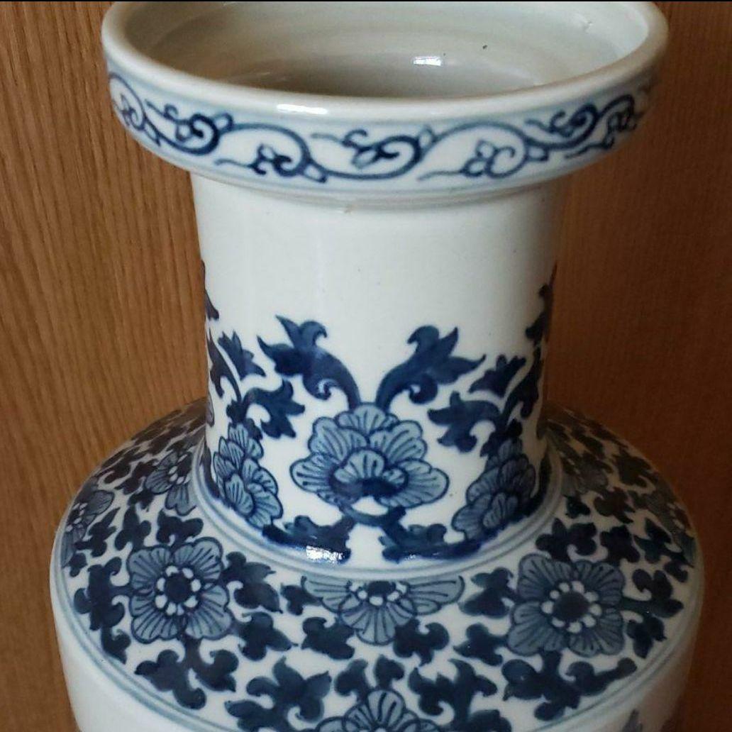 中国　古玩　壷　花瓶　大清乾隆年製 　花入れ