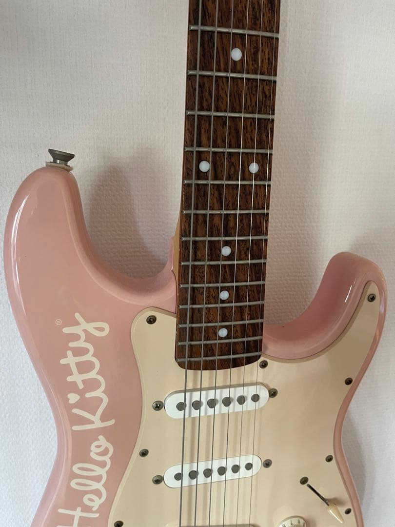 Squier Hello Kitty ストラト ピンク ミニエレキギター 完売品