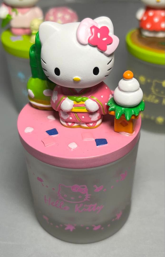 激レア　キティ　hello kitty アロマキャンドルポット　フィギュア　9個