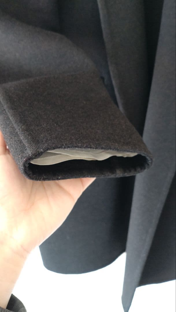 celineセリーヌ　フィービー 初期 エッグクロンビー　ダークブラウン コート