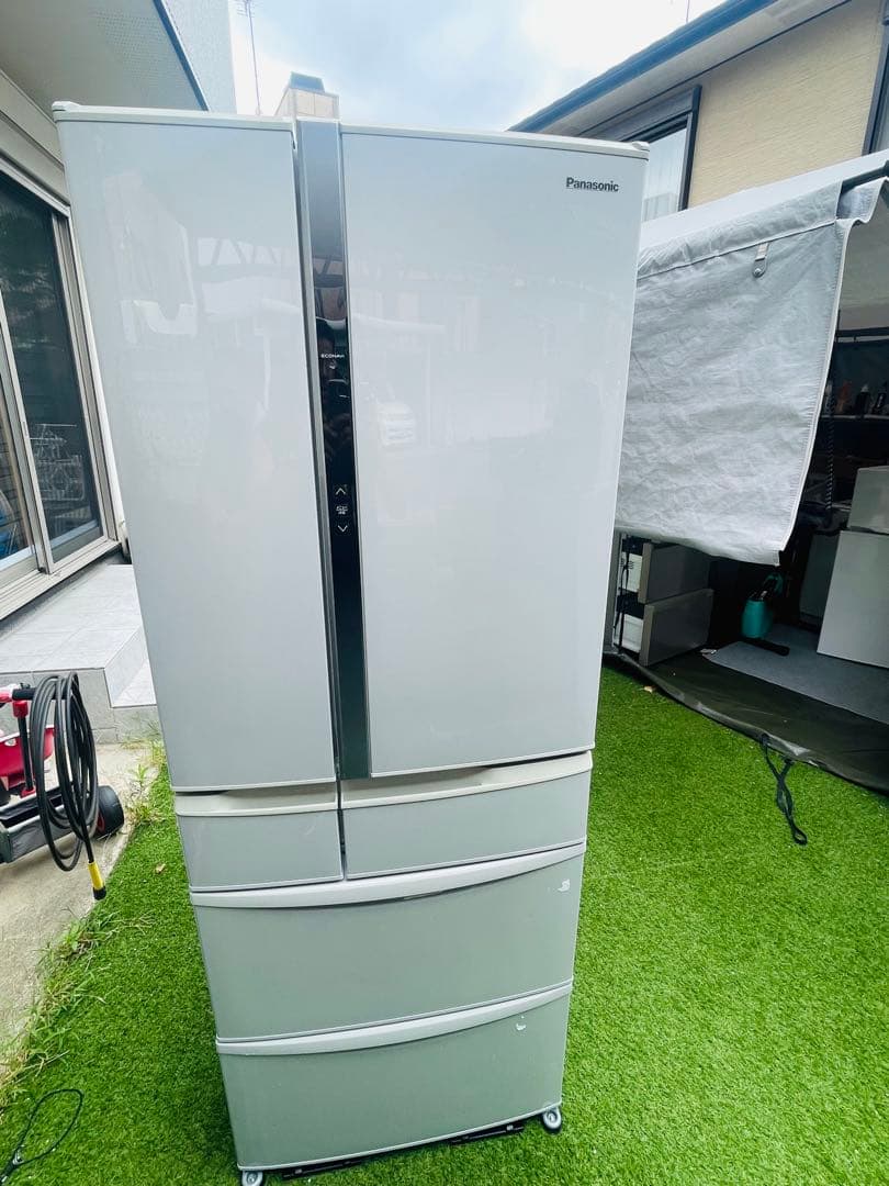 シルバー冷蔵庫 4段棚 中型　451L 2017年製