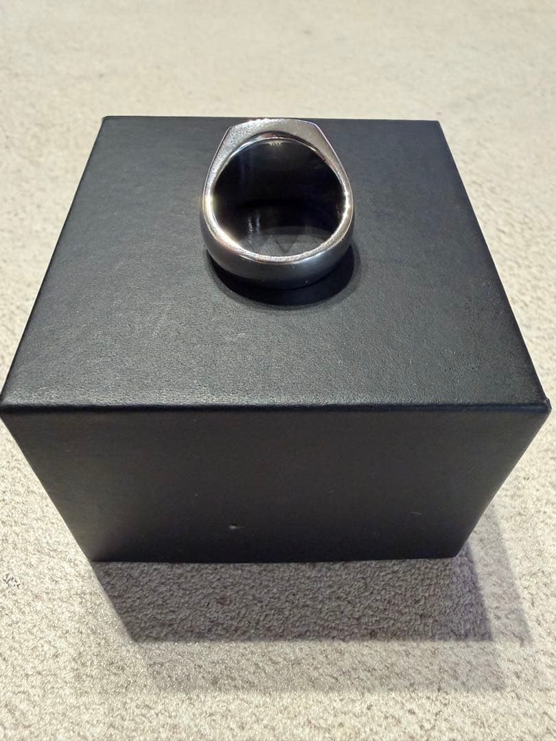 TOMWOOD シルバー スクエアリング