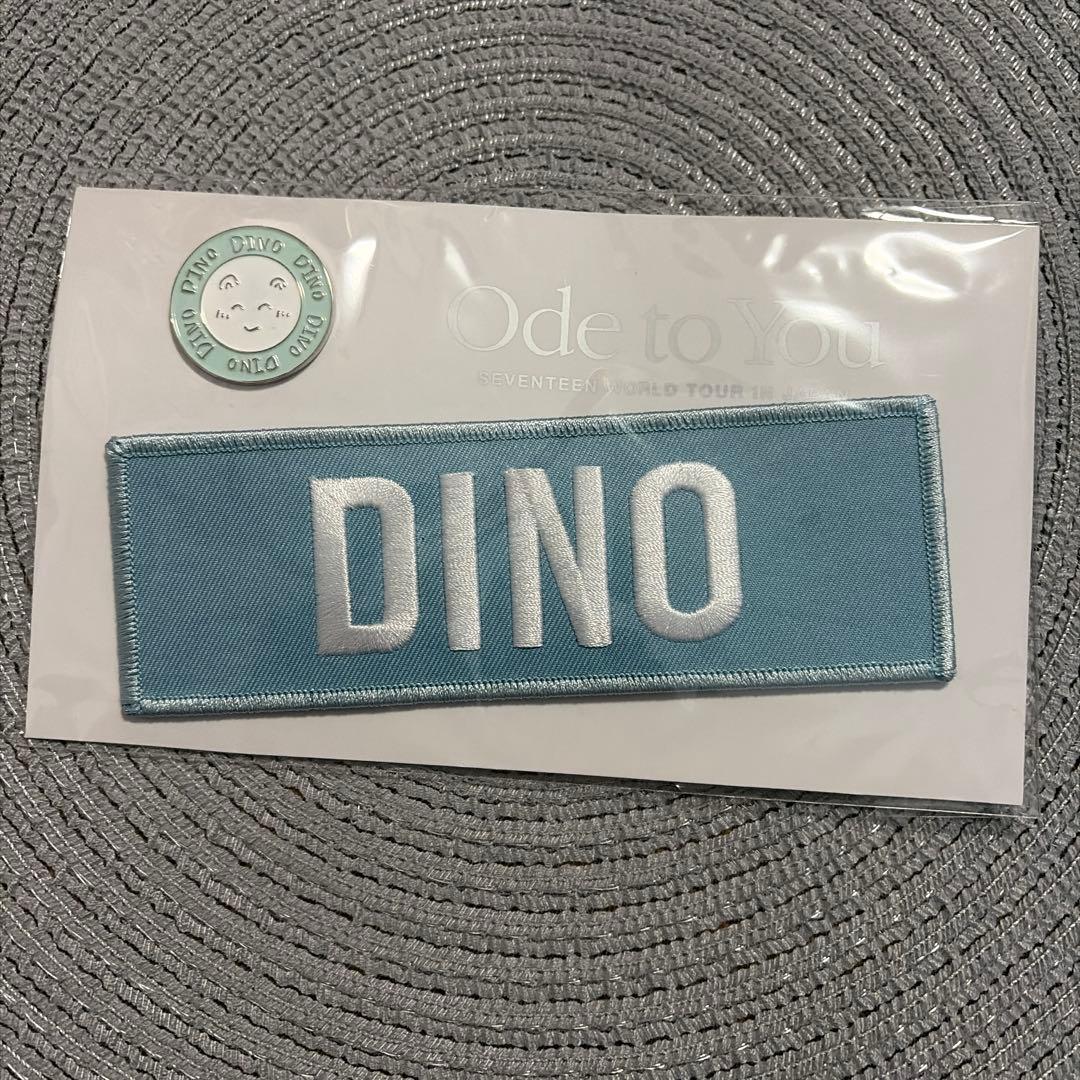 セブチ　ワッペンバッチ　디노　ディノ　DINO オドコン