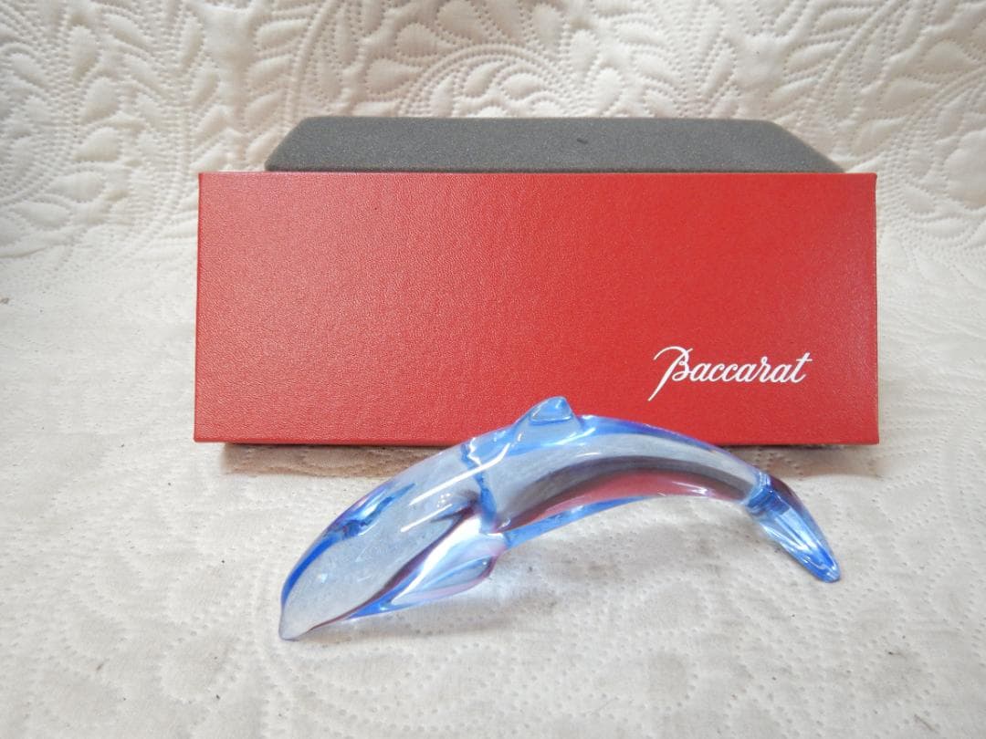 バカラ　イルカ　置物　15.5ｃｍ