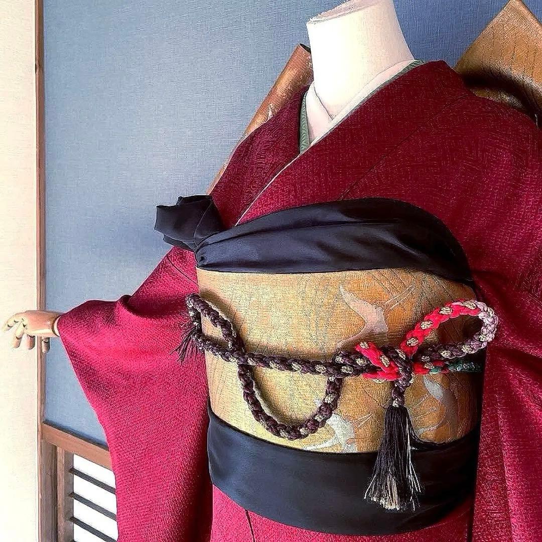 振袖フルセット　高身長　総絞り　金刺繍　成人式振袖　振袖　裄丈70