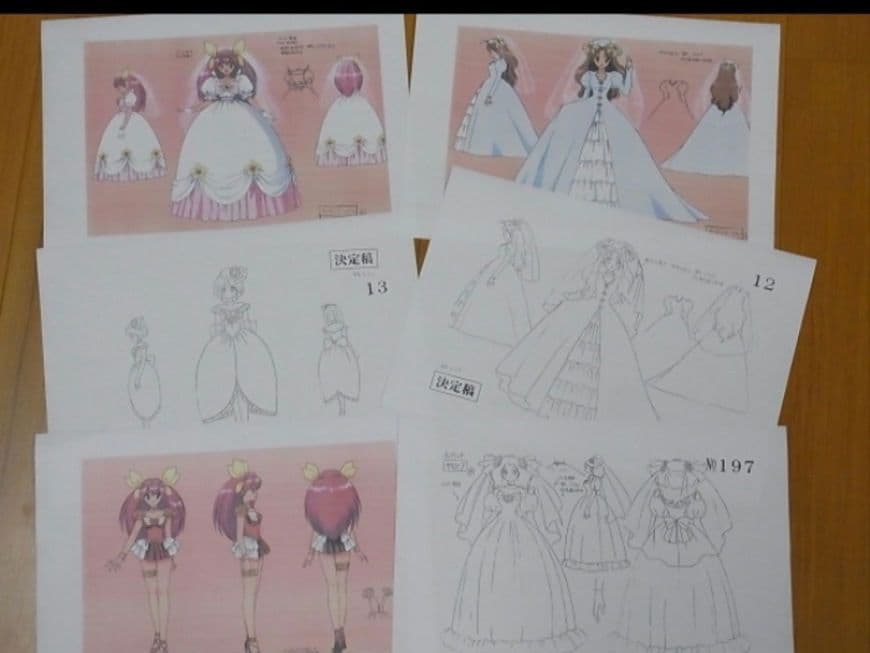 愛天使伝説ウェディングピーチ　設定資料 約３１３枚