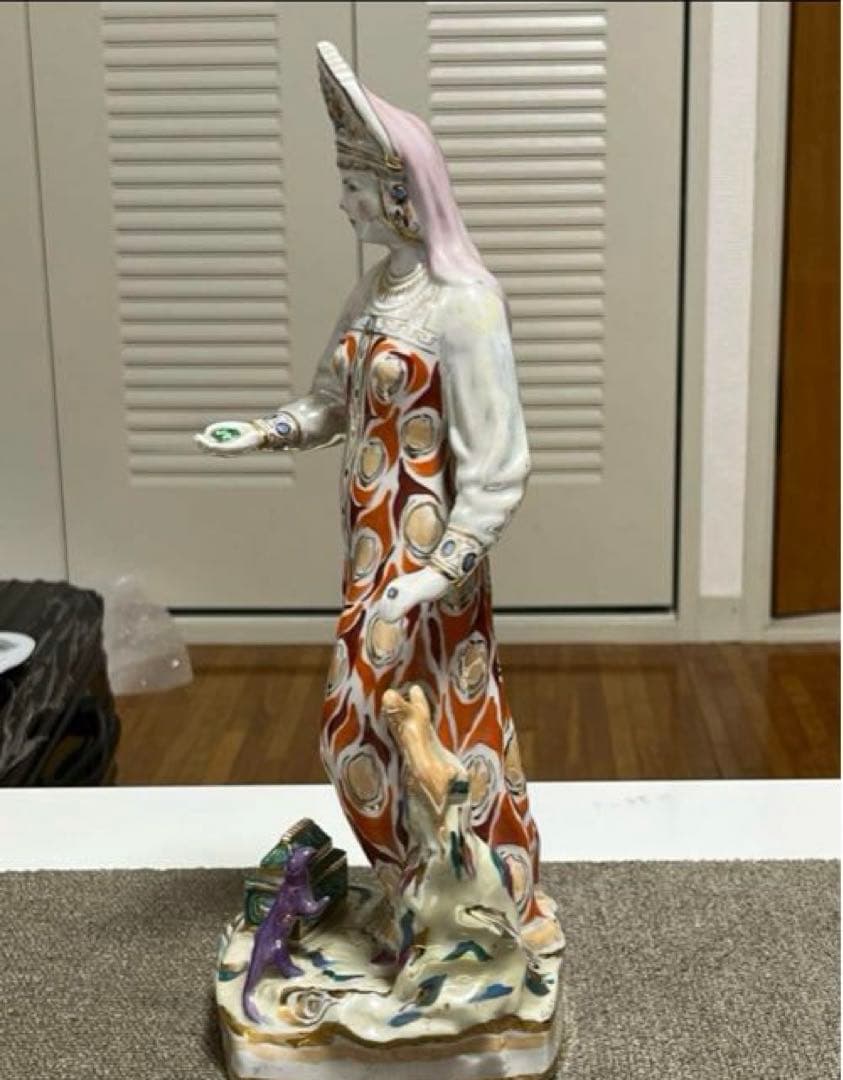 デュレボ ソ連 ロシア ソビエト　磁器置物 時代品　唐物