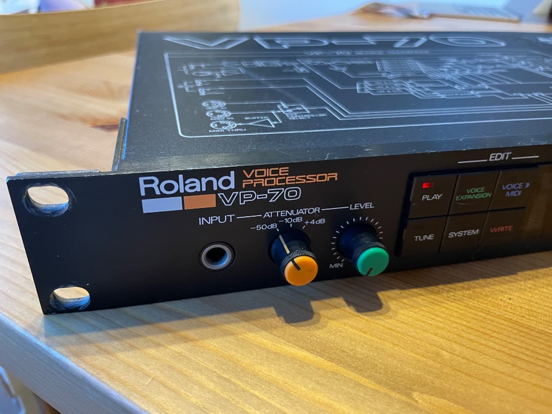 Roland VP-70 ボコーダー／ヴィンテージ音声プロセッサー 動作品