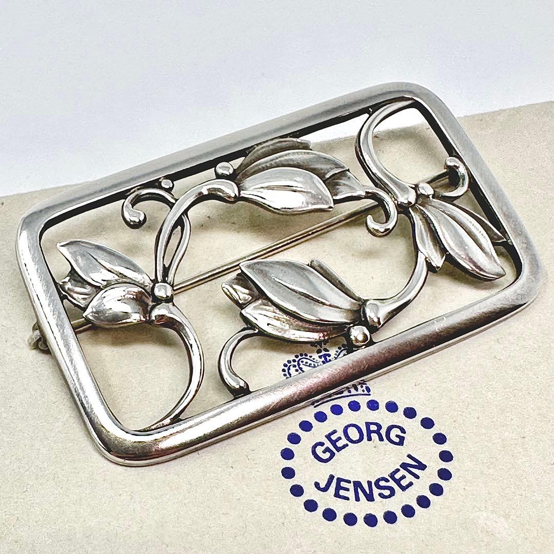   295 シルバー　ブローチ　フラワー　925