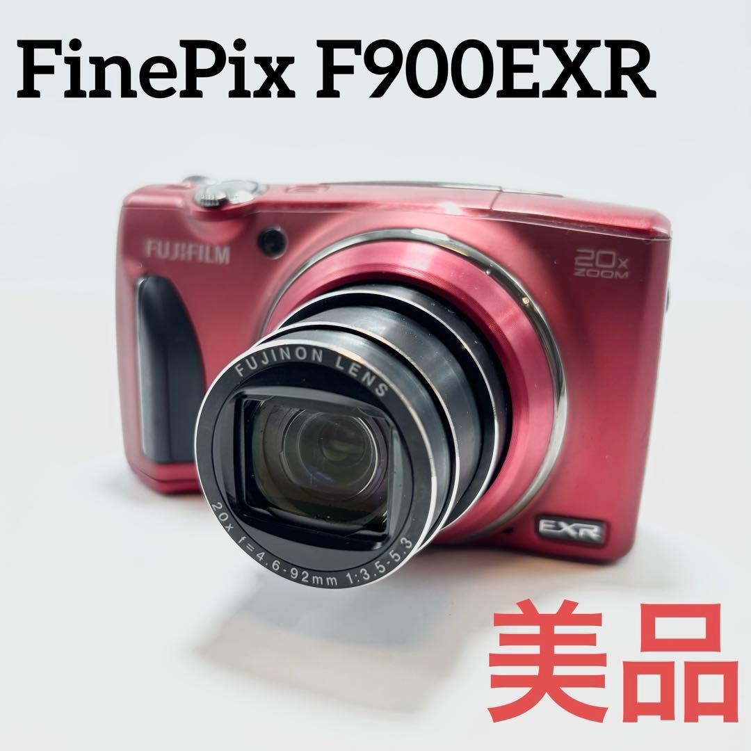 【美品】FUJIFILM FinePix F900EXR レッド デジタルカメラ