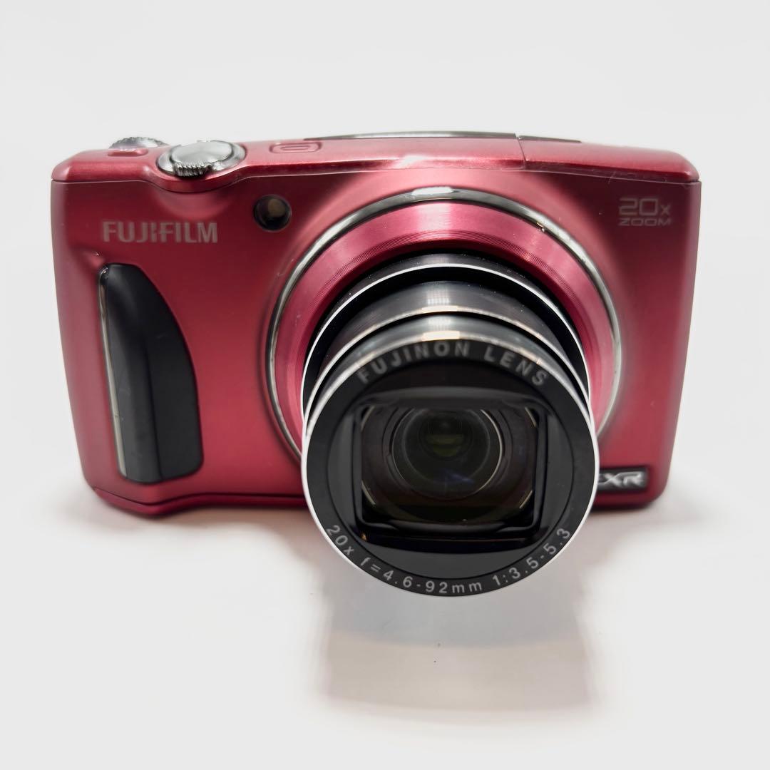 【美品】FUJIFILM FinePix F900EXR レッド デジタルカメラ