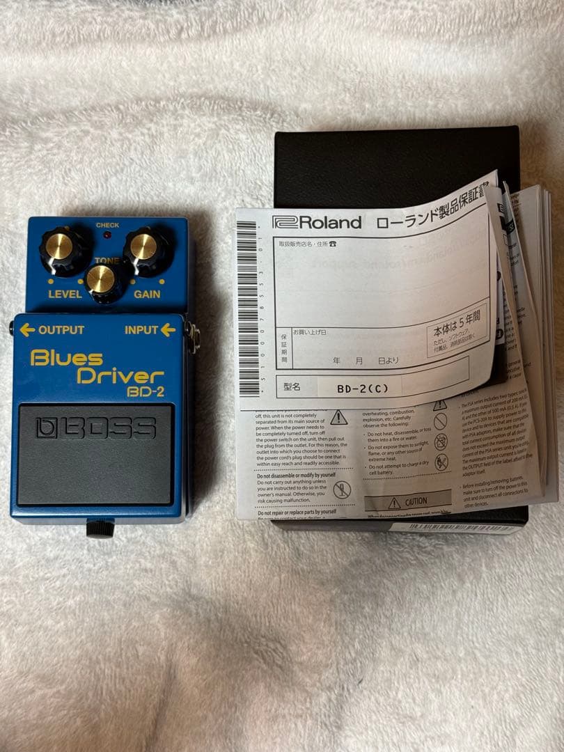 y*o様 BOSS BD-2 Bluesd 美品 付属品全てあり