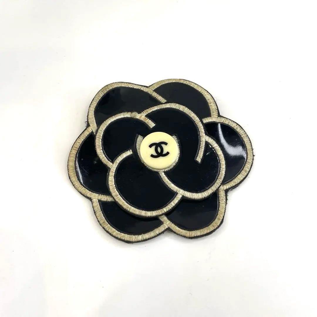 CHANEL シャネル ヴィンテージ　カメリアブローチ ココマーク コサージュ