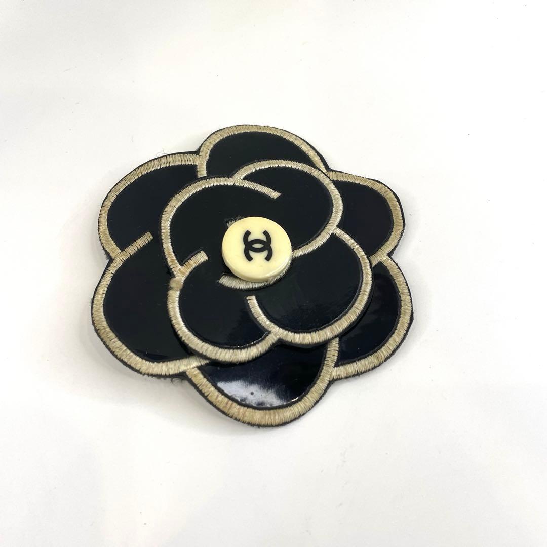 CHANEL シャネル ヴィンテージ　カメリアブローチ ココマーク コサージュ