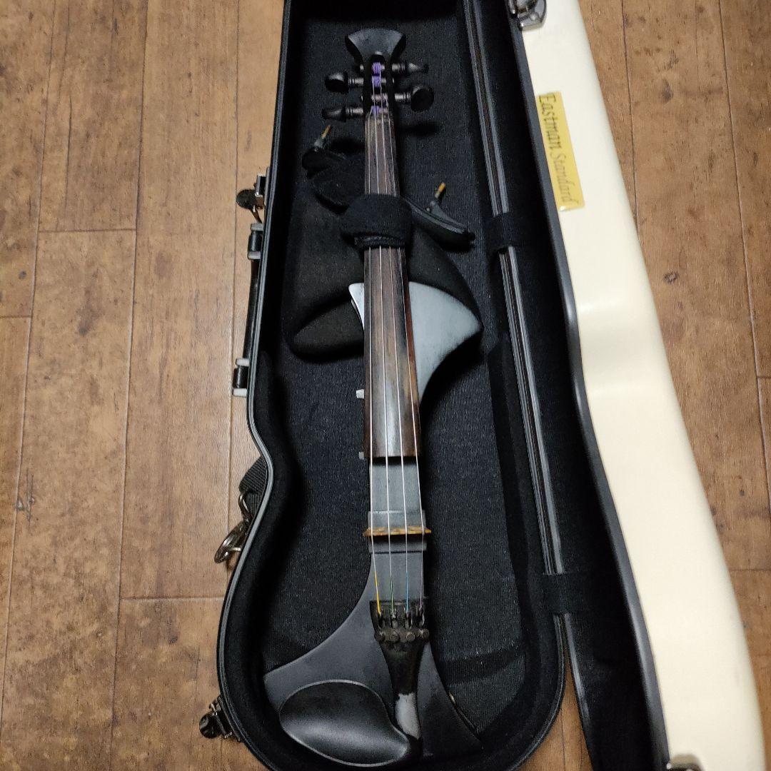 イーストマン　ホワイト バイオリンケース　 R＆Bell　エレキバイオリン