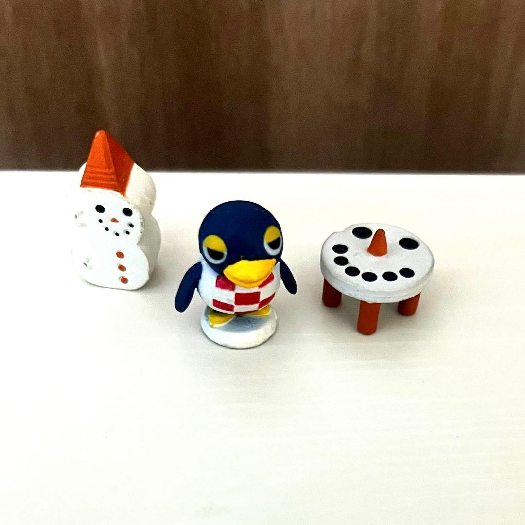 【レトロ品】どうぶつの森+ 森をつくろう　フィギュア ペンタ家具人形セット