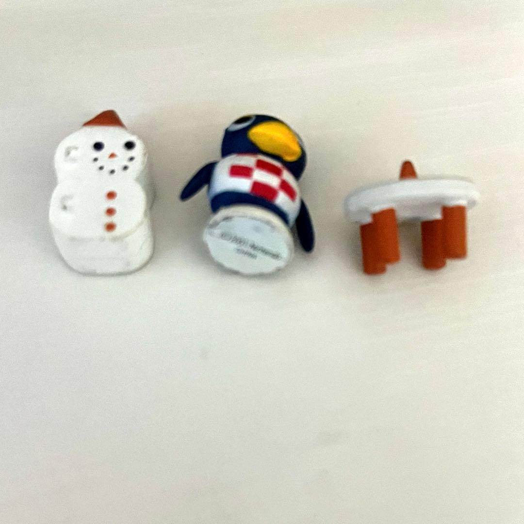 【レトロ品】どうぶつの森+ 森をつくろう　フィギュア ペンタ家具人形セット